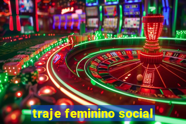 traje feminino social